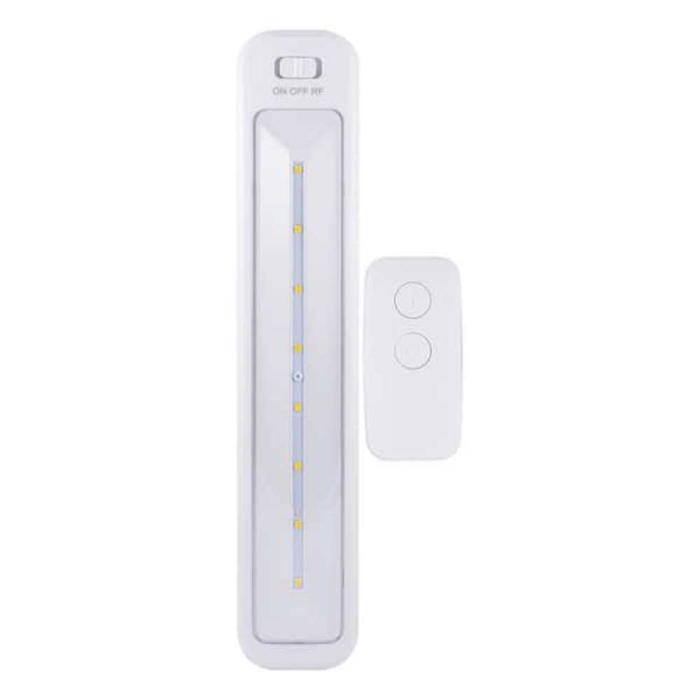 GE Wireless Battery Operated 10" LED Tap Light Bar 70 Lumens Under Counter Remot